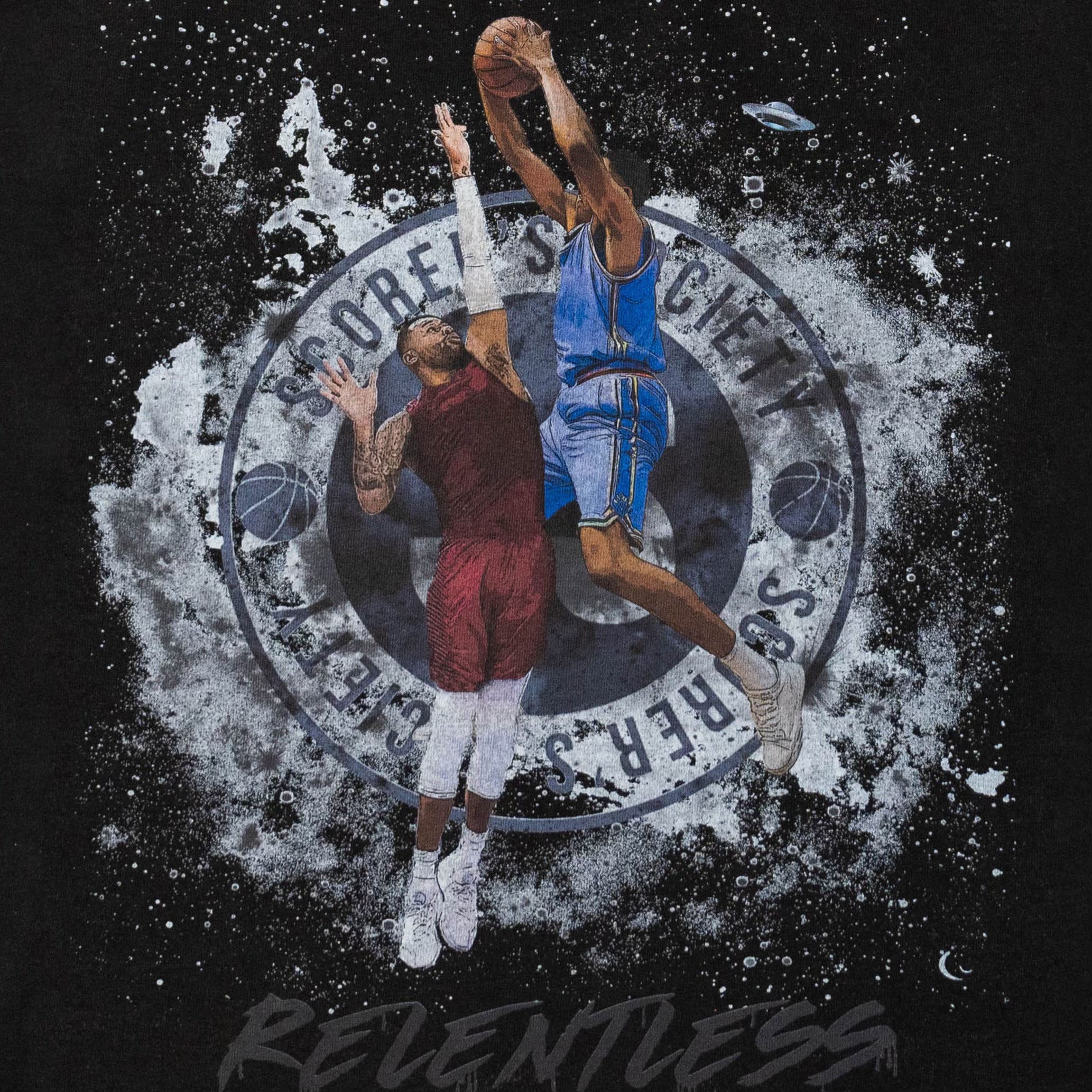 "Reach for the Stars to Land on the Moon"- Black
