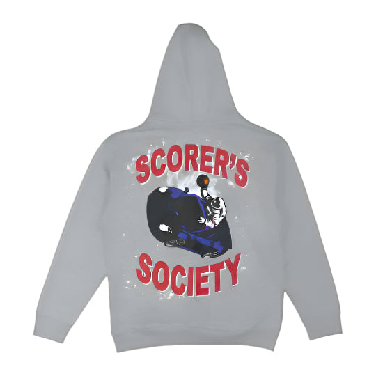 "Brainwashed Hoodie" in Grey