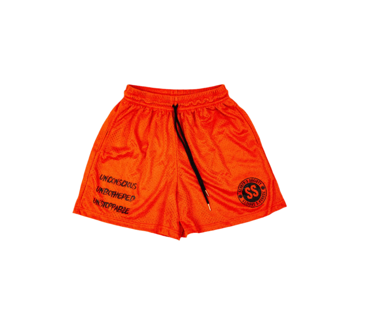 "Unstoppable" Shorts - Orange