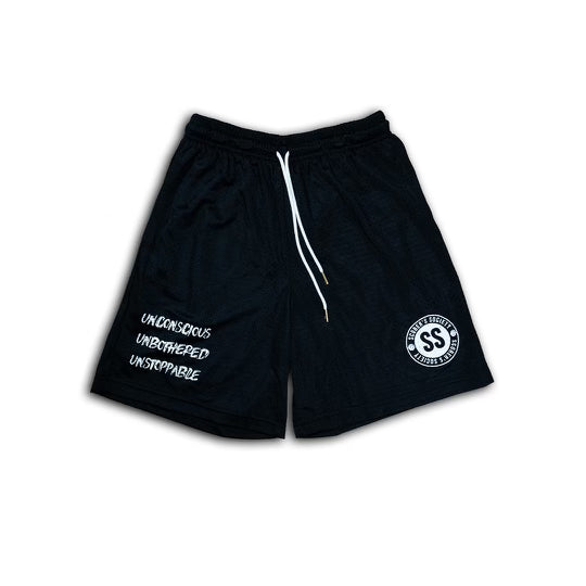 Scorer's Society "Unstoppable" Shorts - Black