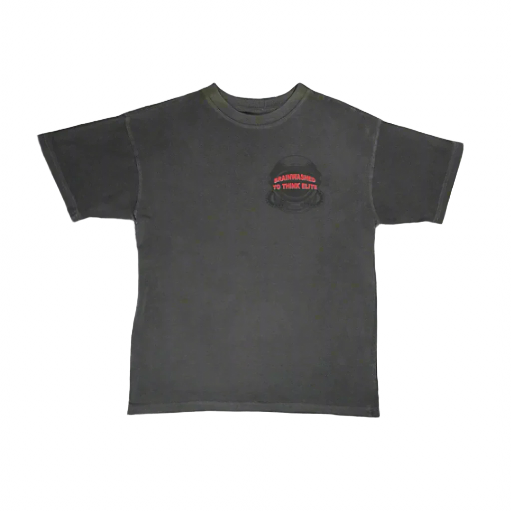 "Brainwashed" T-Shirt in Grey