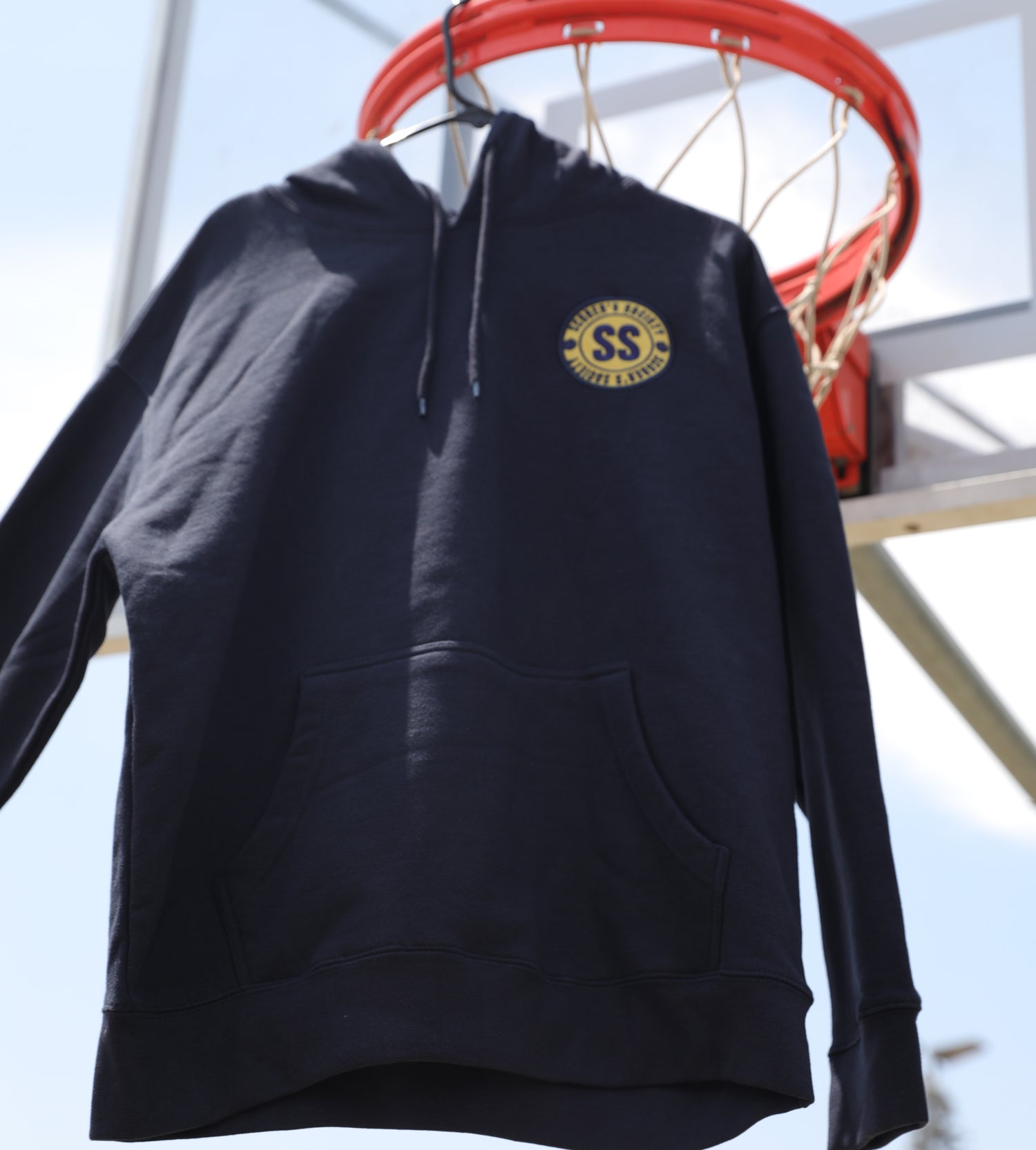 Scorer's Society Varsity Hoodie in Navy