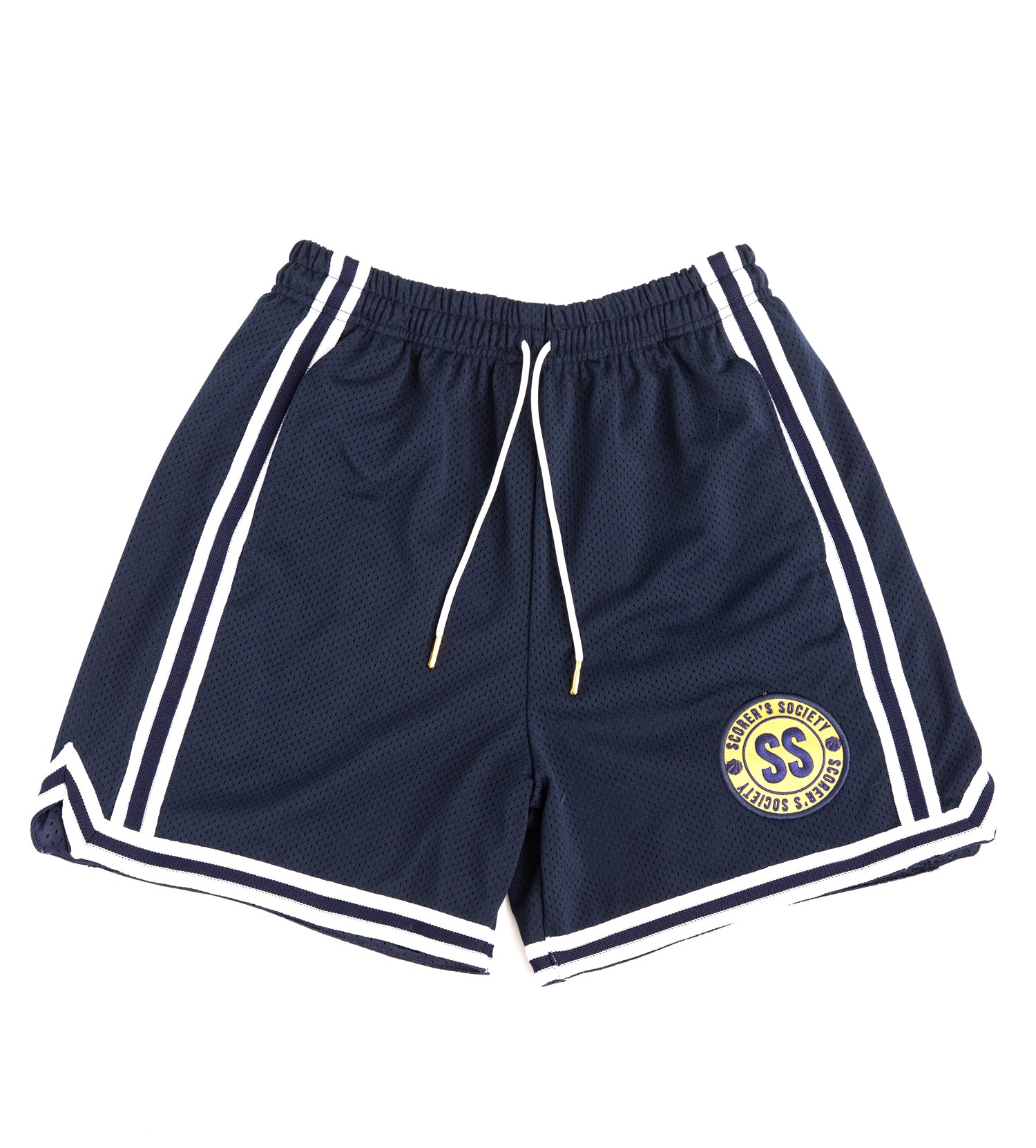 Scorer's Society Varsity Shorts in-Navy