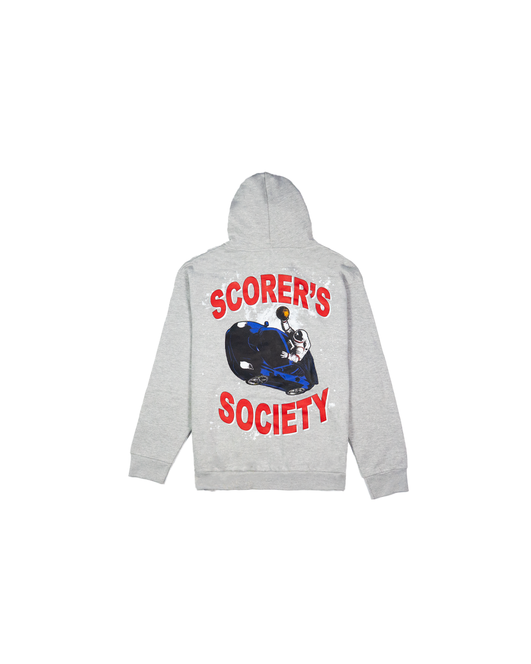 Scorer's Society "Brainwashed Hoodie" in Grey