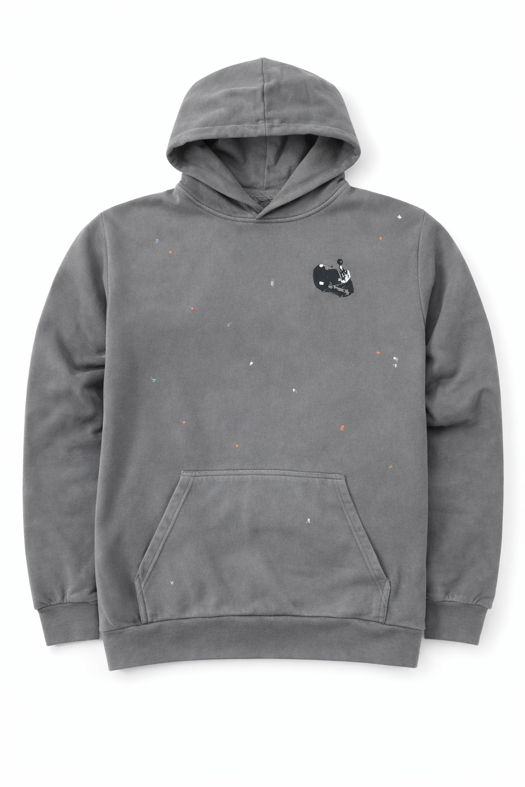 "Real Hoopers" Hoodie - Stormy Gray