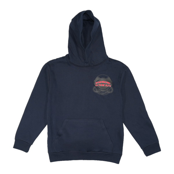 "Brainwashed"Hoodie in Blue