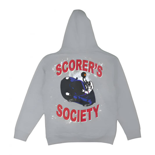 "Brainwashed Hoodie" in Grey