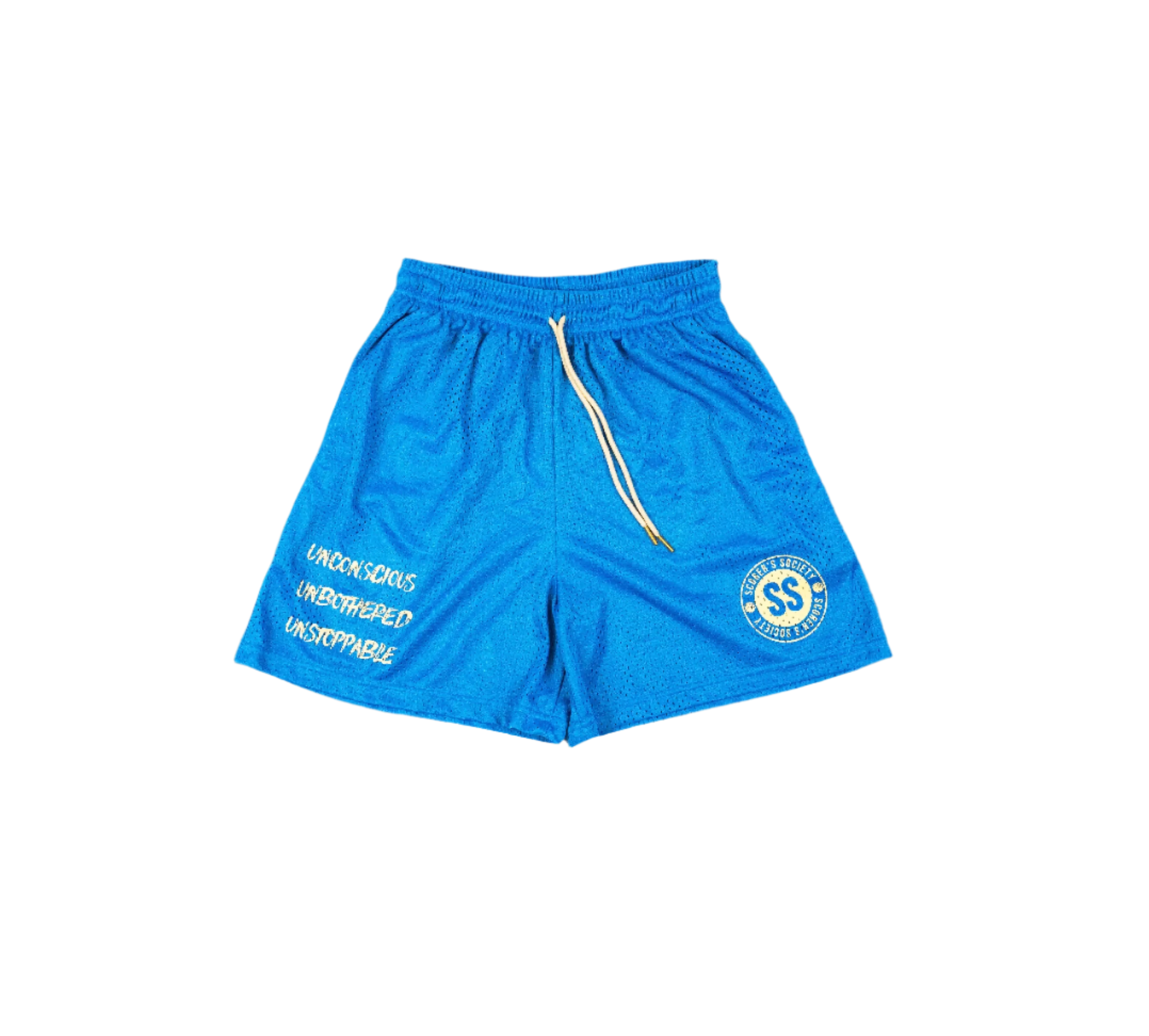 "Unstoppable" Shorts- Light Blue