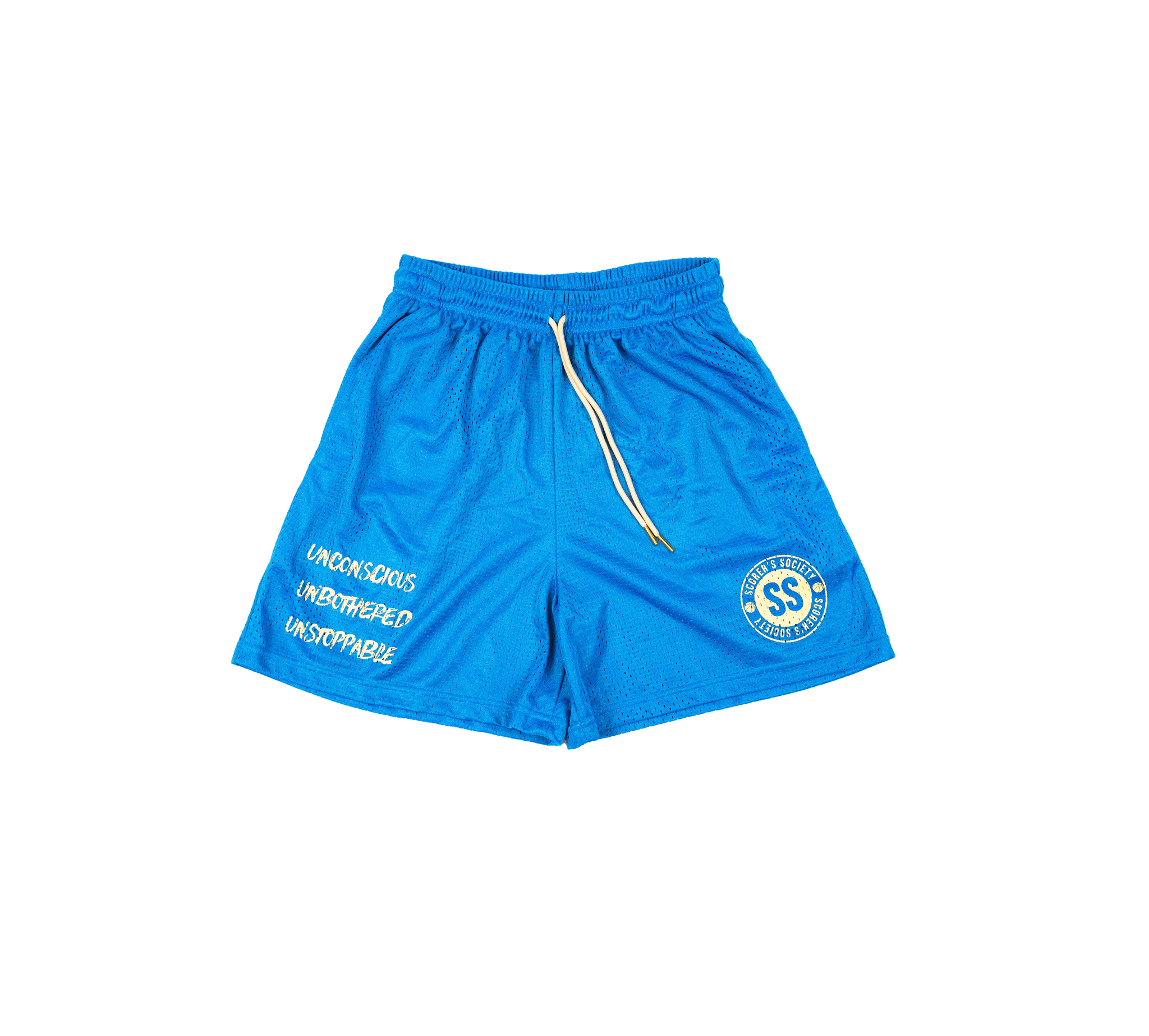 "Unstoppable" Shorts- Light Blue