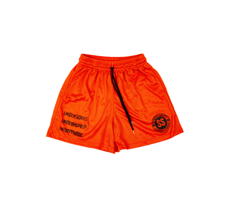 "Unstoppable" Shorts - Orange