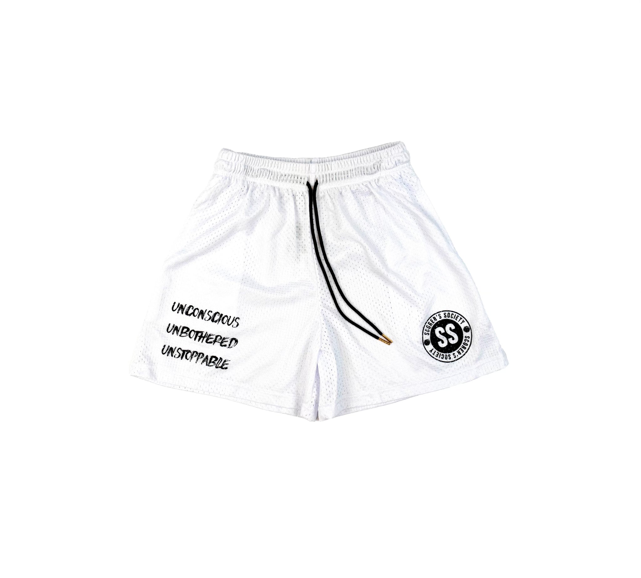 "Unstoppable" Shorts - White