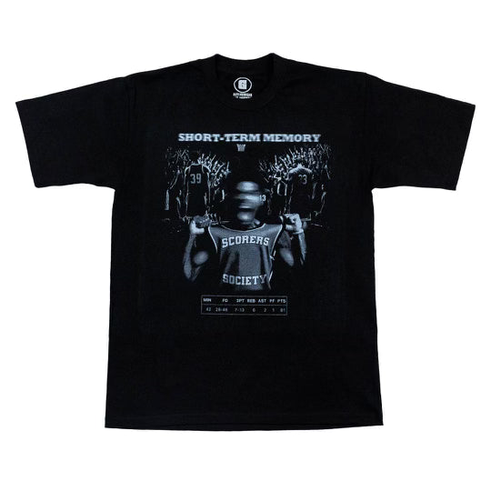 "Short-Term Memory Elite Scorer" T Shirt in Black