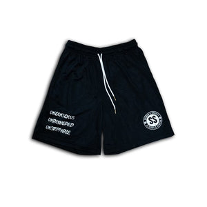 "Unstoppable" Shorts - Black