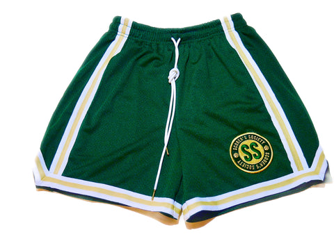 Scorer's Society Shorts in Forest Green
