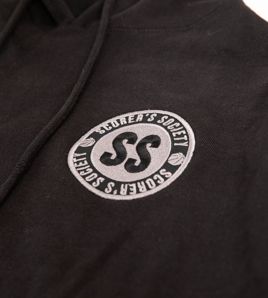 Scorer's Society Varsity Hoodie in Black