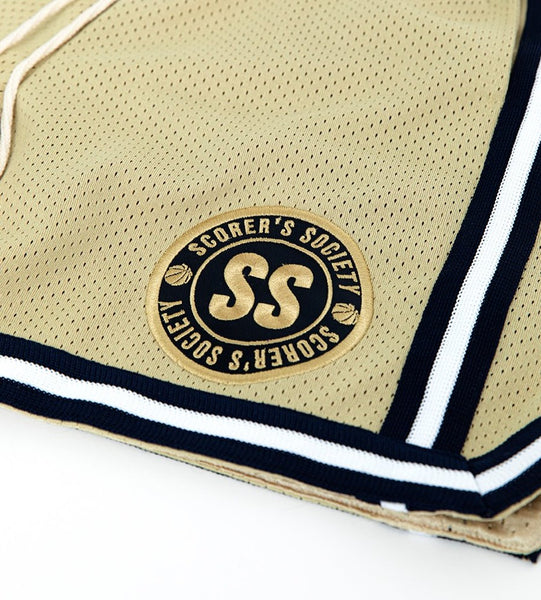 Scorer's Society Shorts in Cream